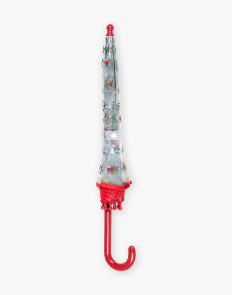 Parapluie transparent à imprimé fleuri DIPLUETTE / 22H4PFE1PUI961