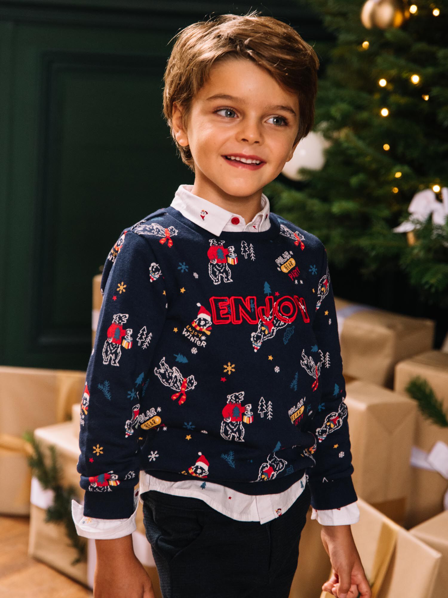 Tenue noel garcon best sale