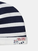 Bonnet réversible à rayures ou imprimé raton laveur Bébé Garçon NAIAN / 25H4BGP1BONA015