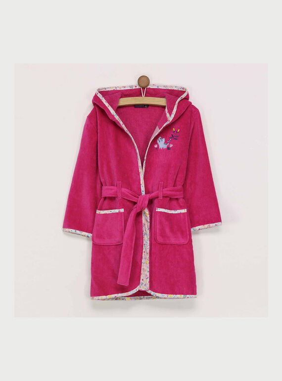 Peignoir rose REJOLETTE / 19E5PF71PEI304