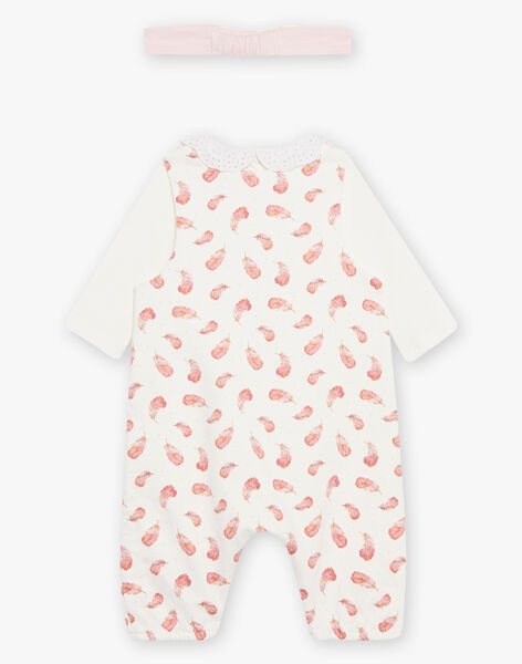 Ensemble body salopette bébé fille DOLINA / 22H0CFH2ENS001