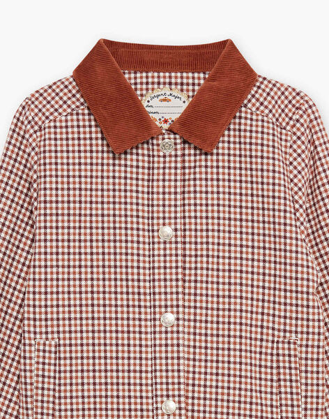 Veste à carreaux DOVESETTE / 22H2PFF1VES001