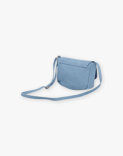 Sac besace denim clair FLYSAETTE / 23E4PFR1BESP272