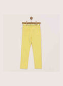 Pantalon jaune  RAMUFETTE1 / 19E2PFB1PANB105