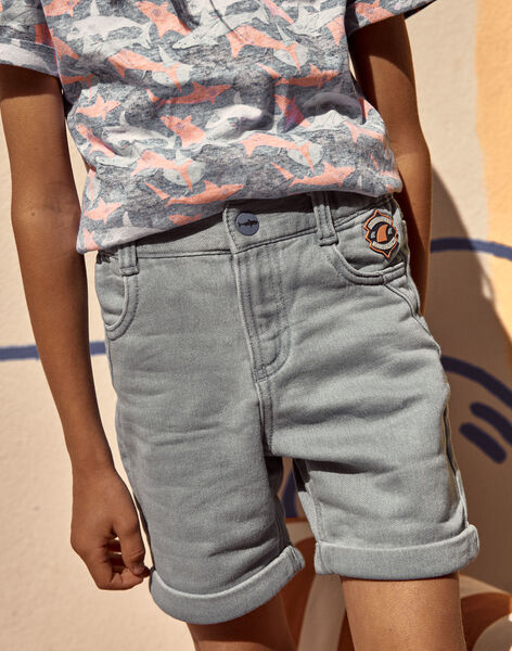 Bermuda regular denim clair  FLYDRAGE / 23E3PGR1BERP272