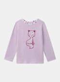 Pyjama Chat jersey MUICOLETTE / 25E5PFE1PYJH700