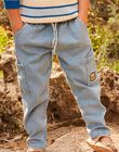 Jean cargo en denim bleu FACOLAGE / 23E3PG81JEAP272