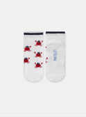 Chaussettes jacquard crabes MAVLAD / 25E4BGQ1SOB001