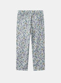 Pantalon à fleurs MLEPANETTE / 25E2PFO1PAN001