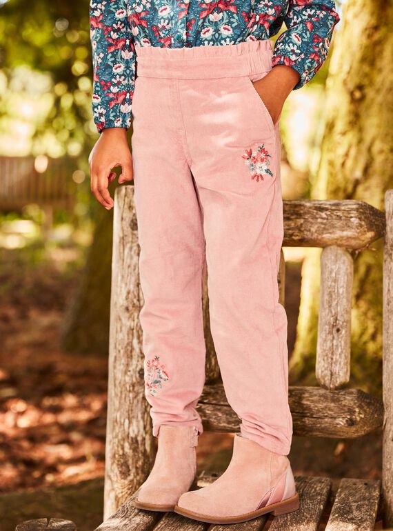 Pantalon en velours côtelé DUIPAETTE / 22H2PFZ1PAN301