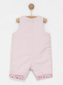 Salopette rose PETUNIA / 18H0CFN1SAL301
