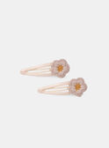 Barrettes fleurs en crochet MILATETTE / 25E4PFN3BRTD300