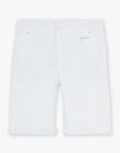 Bermuda blanc à broderie FREPERAGE / 23E3PGI1BER000