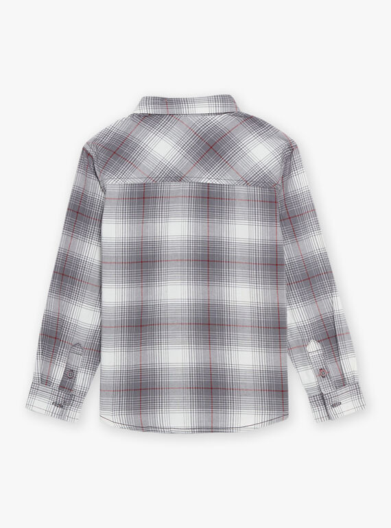 Chemise à carreaux à animation fusée DUCHEMAGE / 22H3PGZ1CHMJ908