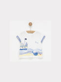 Tee shirt manches courtes blanc NAEDORIS / 18E1BGF1TMC000