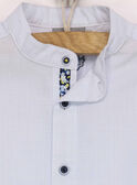 Chemise bleu ciel RINERAGE / 19E3PGF2CHM020