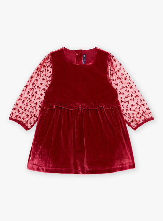 Robe en velours à manches longues DAVERA / 22H1BF61ROBF526