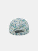 Casquette Motif Fleuri avec Noeud Ivoire KLISKETTE / 24E4PFR2CHA005