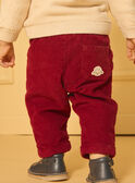 Pantalon en velours côtelé  LASAM / 24H1BGR1PAN501