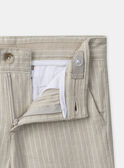Short de cérémonie beige MRERAGE / 25E3PGL1BERA016