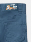 Pantalon Bleu marine KROCHERAGE / 24E3PGE2PAN714