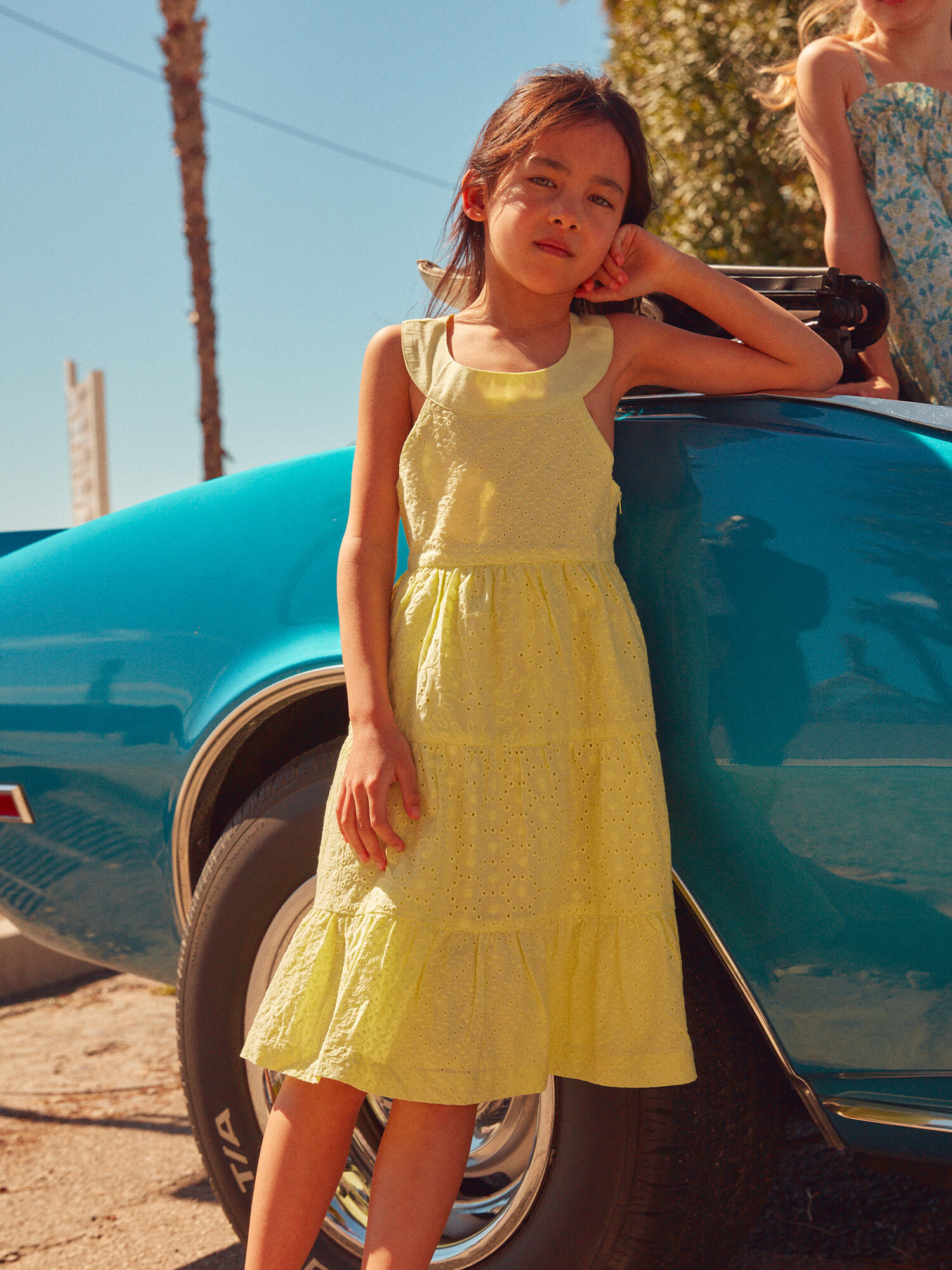 Robe Jaune Fille Sergent Major