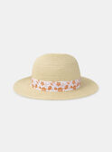 Chapeau de paille avec noeud MLOBOBETTE / 25E4PFP1CHAE413