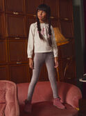 Legging en velours côtelé pailleté LADEGETTE / 24H2PFQ1LG940