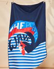 Serviette bleu et blanc à rayures FRYCAPAGE / 23E4PGL1SRV070