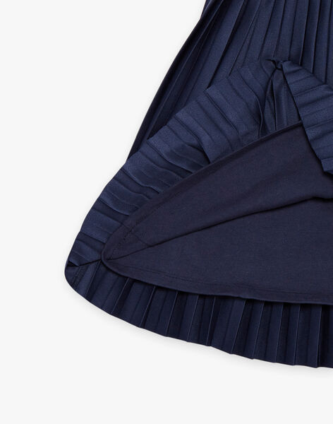 Jupe plissée bleu marine DROJUPETTE 2 / 22H2PFQ3JUPC214