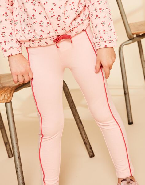 Legging rose à taille croisée FRILEGETTE / 23E2PFJ1LGSD300