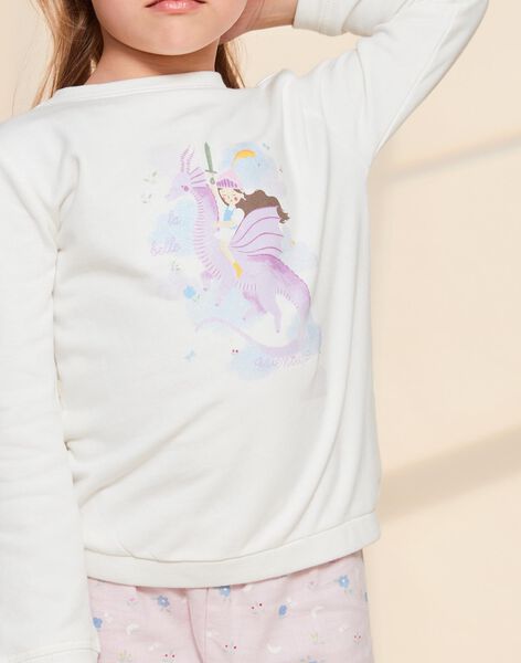 Ensemble pyjama à dragon et chevalière FLOVETTE / 23E5PF23PYJ001