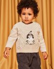 Pull en tricot fantaisie chiné DALUGO / 22H1BGR1PULA011