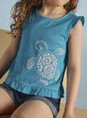 Débardeur Turquoise CAUJERETTE  2 / 22E2PFT1DEB202