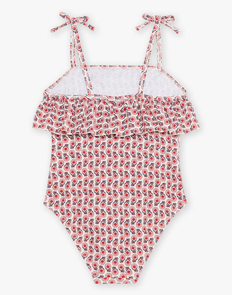 Maillot de bain 1 pièce nude à imprimé fleuri FRYNOETTE / 23E4PFM3D4KD319