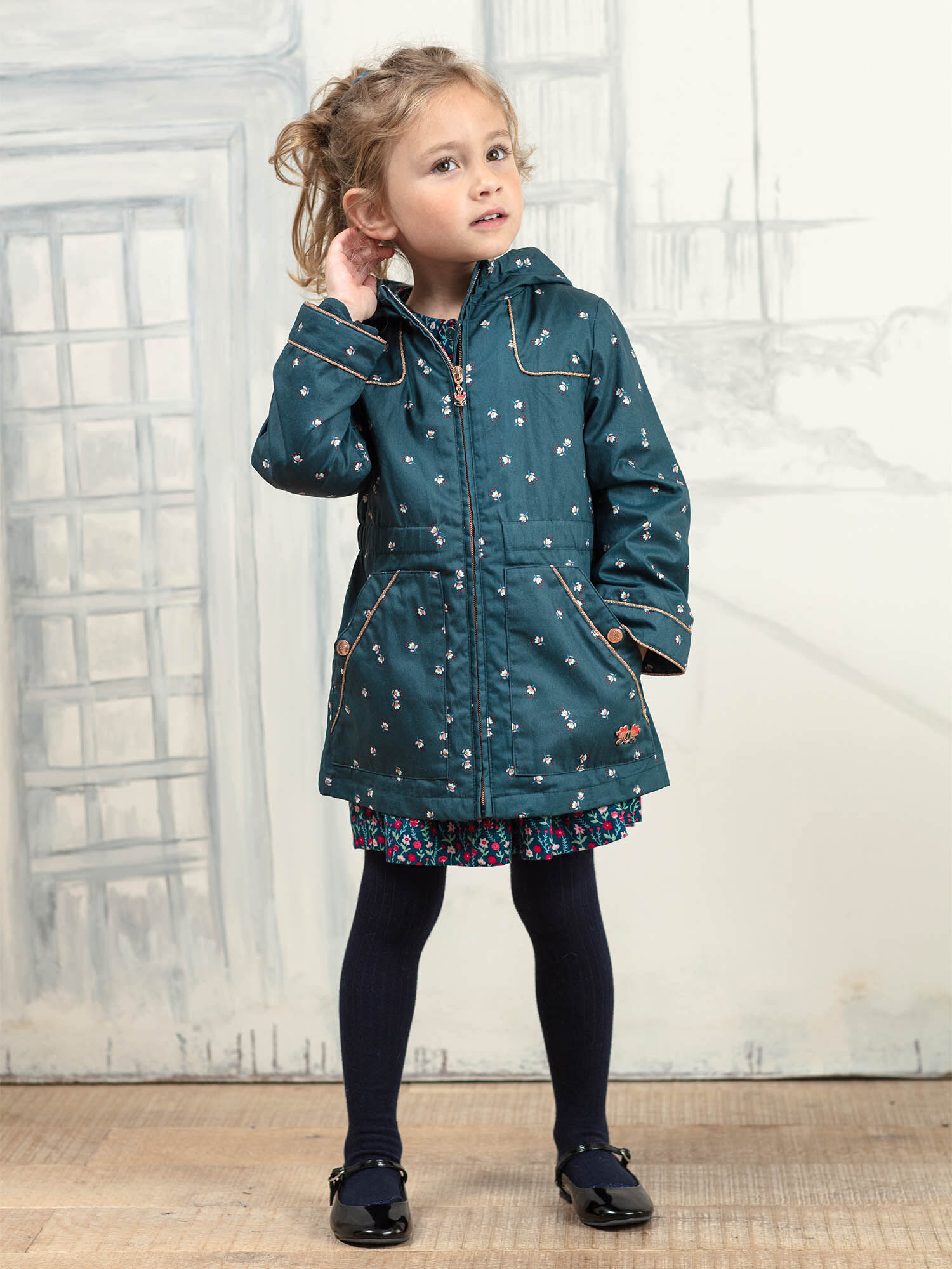 Impermeable sergent major fille outlet
