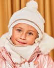 Bonnet blanc en tricot DRABROETTE / 22H4PFN2BON001