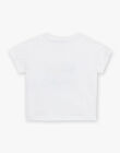 T-shirt écru à manches courtes FARABRIEL / 23E1BGS2TMC001