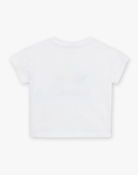 T-shirt écru à manches courtes FARABRIEL / 23E1BGS2TMC001