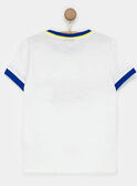 Tee shirt manches courtes ecru NUBILAGE / 18E3PGQ2TMC001
