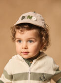 Casquette beige broderie "dino" MAGILBERT / 25E4BG91CHAP272