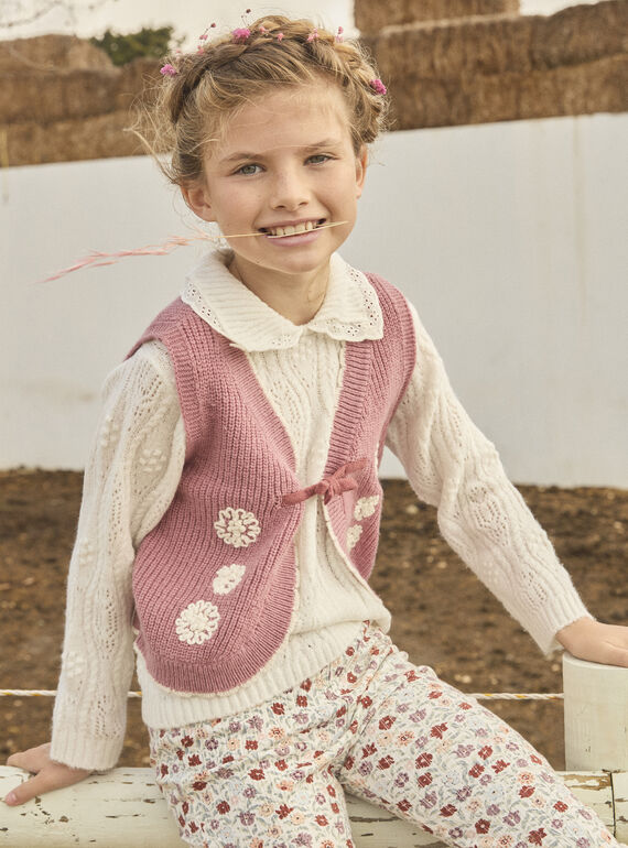 Pull maille ajourée MAPULETTE / 25E2PF71PUL001
