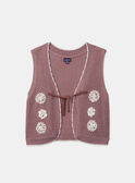 Gilet sans manches à fleurs MAGIETTE / 25E2PF71CSM328