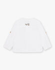 Chemise écru en gaze de coton FAGEORGE / 23E1BGD1CHM001