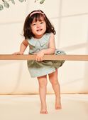 Robe et bloomer vert tendre à papillons FAIMA / 23E1BFD1CHS612