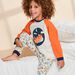 Ensemble pyjama écru avec dinosaures
