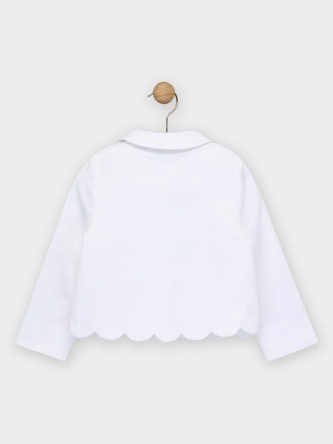 Veste blanche fille : Manteau, parka et veste enfant | SergentMajor
