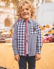 Chemise blanches à carreaux FECHEMAGE / 23E3PGB1CHMC243