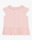 T-shirt blush à motif flamants rose FAWILLOW / 23E1BFQ1TEED300