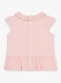 T-shirt blush à motif flamants rose FAWILLOW / 23E1BFQ1TEED300
